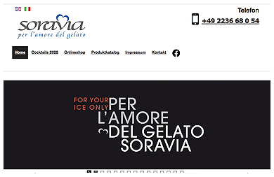 Soravia Homepage